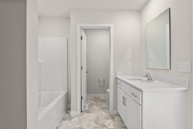 39749 Fallbrook Ave, North Branch, MN 55056 - bathroom with vanity and toilet