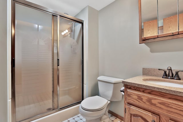 6 Pleasant View Ln, Circle Pines, MN 55014 - bathroom with a shower stall and vanity