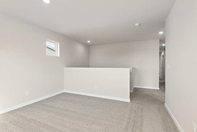 39730 Fallbrook Ave, North Branch, MN 55056 - carpeted empty room with recessed lighting and a smoke detector