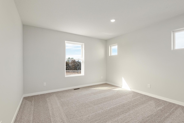 39730 Fallbrook Ave, North Branch, MN 55056 - carpeted empty room featuring baseboards and recessed lighting