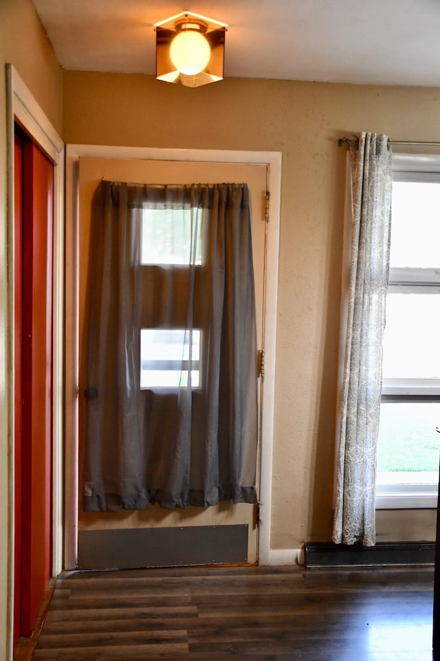 308 Maple Ave S, Thief River Falls, MN 56701 - empty room with wood finished floors