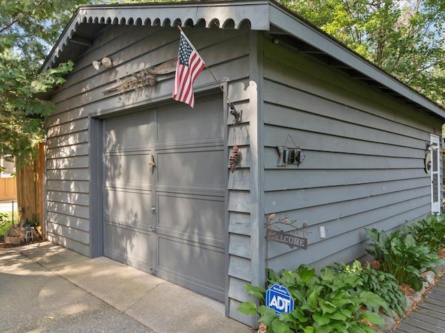 26803 Pelican Beach Rd, Merrifield, MN 56465 - view of detached garage