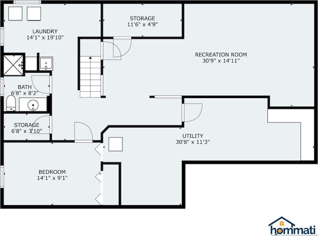 2100 10th St SW, Austin, MN 55912 - view of floor plan / room layout
