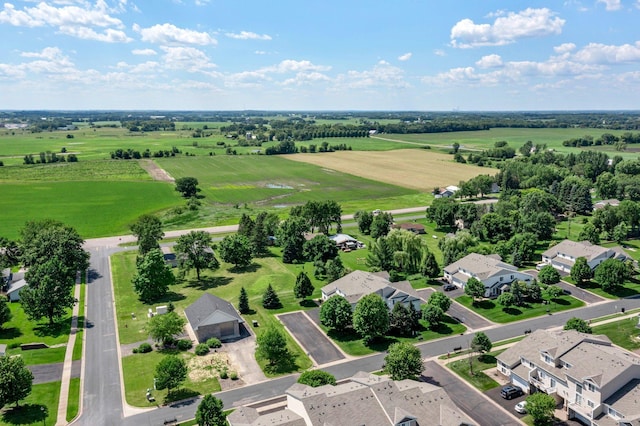 7735 Lachman Ave NE, Otsego, MN 55301 - aerial view of sparsely populated area featuring nearby suburban area and large plots for crops