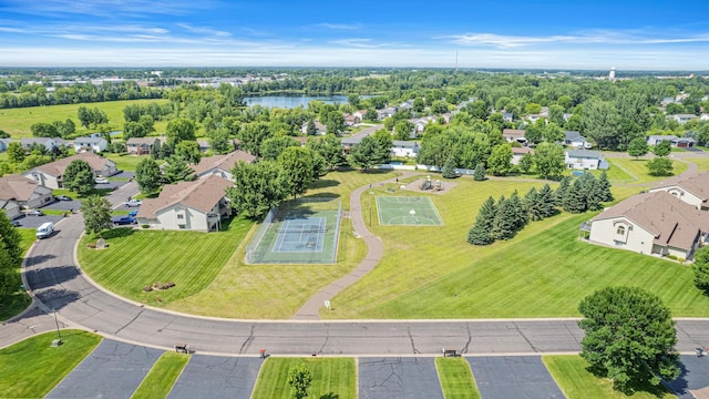 940 14th Ln SE, Cambridge, MN 55008 - aerial perspective of suburban area with a nearby body of water