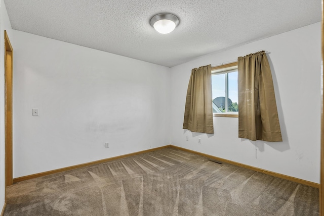 30354 118th St, Baldwin Twp, MN 55371 - carpeted empty room with a textured ceiling and baseboards