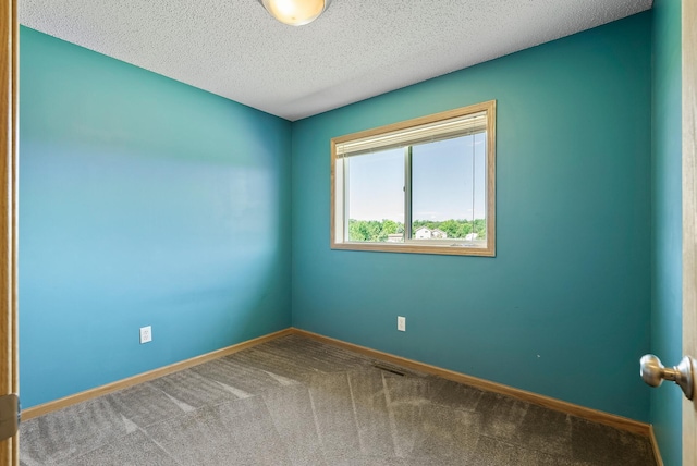 30354 118th St, Baldwin Twp, MN 55371 - carpeted empty room with baseboards and a textured ceiling