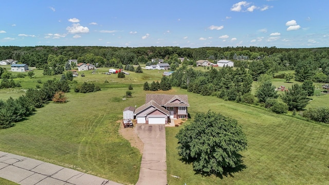 30354 118th St, Baldwin Twp, MN 55371 - view from above of property featuring a forest