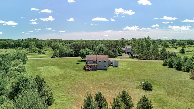 30354 118th St, Baldwin Twp, MN 55371 - overview of rural landscape with a forest
