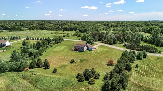30354 118th St, Baldwin Twp, MN 55371 - aerial view of sparsely populated area featuring a forest