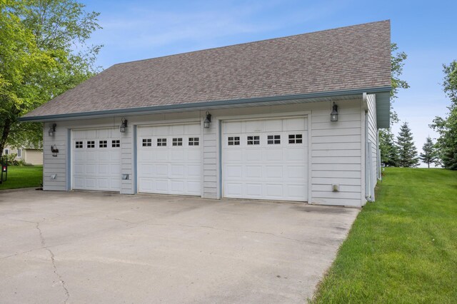 36773 Rose Lake Rd, Hobart Twp, MN 56544 - view of detached garage