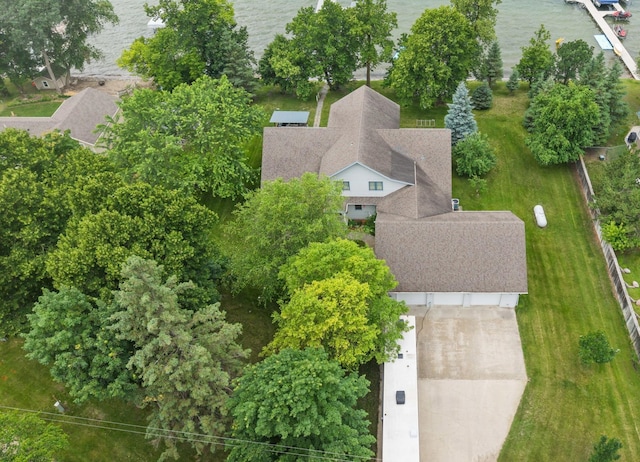 36773 Rose Lake Rd, Hobart Twp, MN 56544 - aerial view of property and surrounding area featuring a nearby body of water
