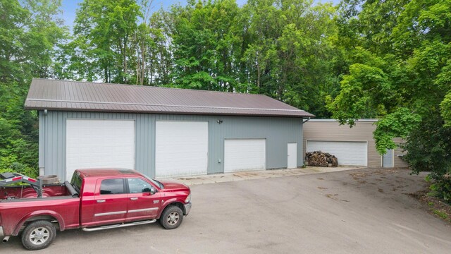 36773 Rose Lake Rd, Hobart Twp, MN 56544 - view of detached garage