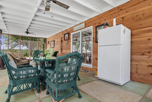 3599 210th St E, Vermillion Twp, MN 55024 - view of patio / terrace featuring a ceiling fan
