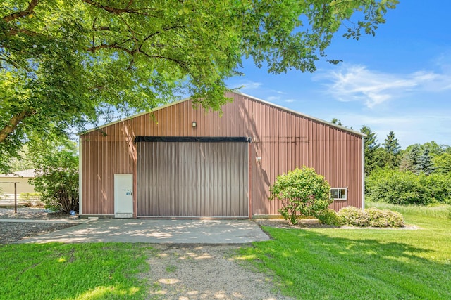 3599 210th St E, Vermillion Twp, MN 55024 - view of pole building with a yard