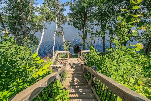 18465 Lake Ln, Chengwatana Twp, MN 55063 - view of community with a water view