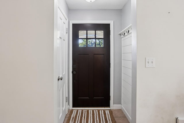 3212 Kentucky Ave S, Saint Louis Park, MN 55426 - entryway with baseboards and tile patterned flooring