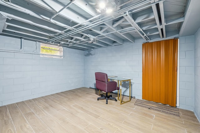 2715 90th Ln NE, Blaine, MN 55449 - office space featuring wood finished floors