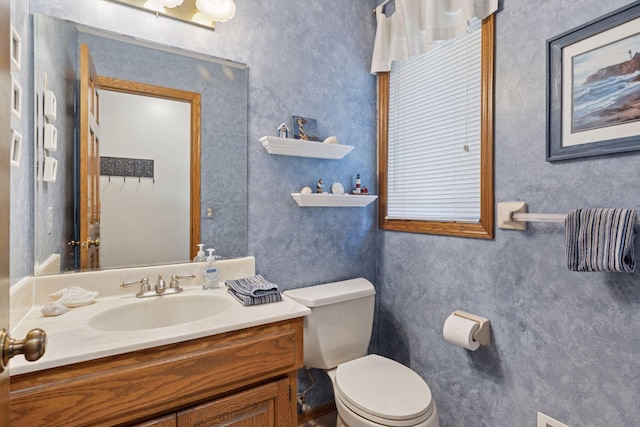 10910 38th Ave N, Plymouth, MN 55441 - half bathroom with vanity and toilet