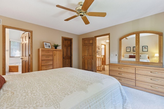 10910 38th Ave N, Plymouth, MN 55441 - carpeted bedroom with a ceiling fan
