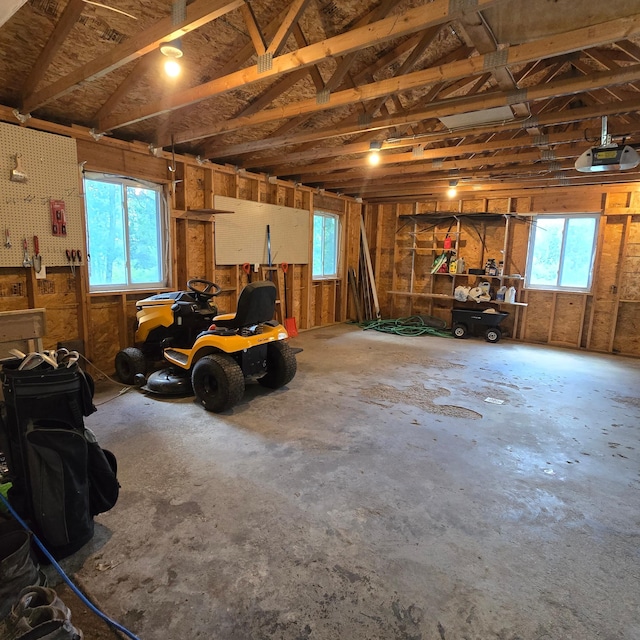 17544 366th St, Bagley, MN 56621 - garage featuring a garage door opener
