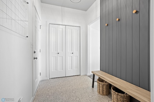 1030 Albert Dr W, West Fargo, ND 58078 - mudroom featuring baseboards