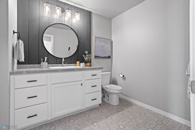 1030 Albert Dr W, West Fargo, ND 58078 - bathroom with vanity and tile patterned floors