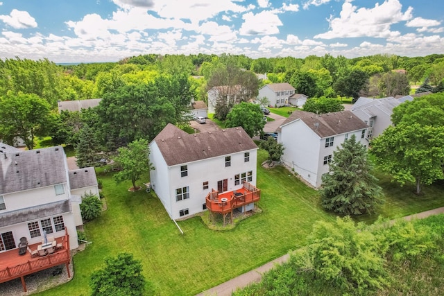2722 Autumn Woods Dr, Chaska, MN 55318 - aerial perspective of suburban area