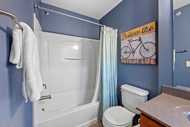1964 Lincoln Ln, Chanhassen, MN 55317 - bathroom with shower / bath combo with shower curtain and vanity