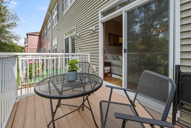 1964 Lincoln Ln, Chanhassen, MN 55317 - wooden terrace with outdoor dining space