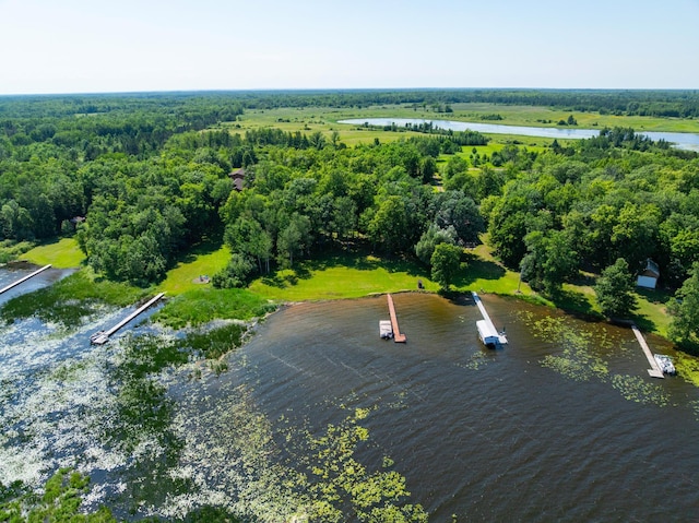 90162 Shady Oak Ln, Kerrick Twp, MN 55756 - drone / aerial view of a large body of water and a forest