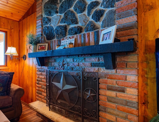 90162 Shady Oak Ln, Kerrick Twp, MN 55756 - detailed view of wood finished floors and wooden walls