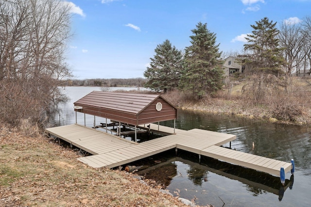 6485 46th Ave SE, Haven Twp, MN 56304 - dock with a water view