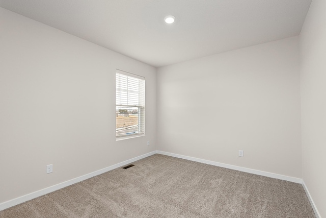 39746 Fallbrook Ave, North Branch, MN 55056 - carpeted empty room with baseboards and recessed lighting