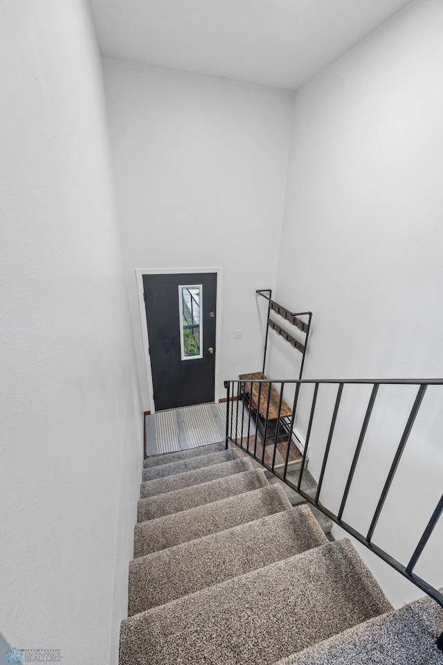 2350 20th Ave S, Fargo, ND 58103 - stairs with a high ceiling
