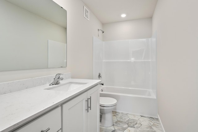 39743 Fallbrook Ave, North Branch, MN 55056 - bathroom featuring vanity and tub / shower combination