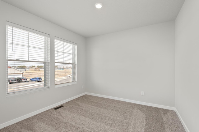 39726 Fallbrook Ave, North Branch, MN 55056 - unfurnished room featuring carpet flooring and recessed lighting