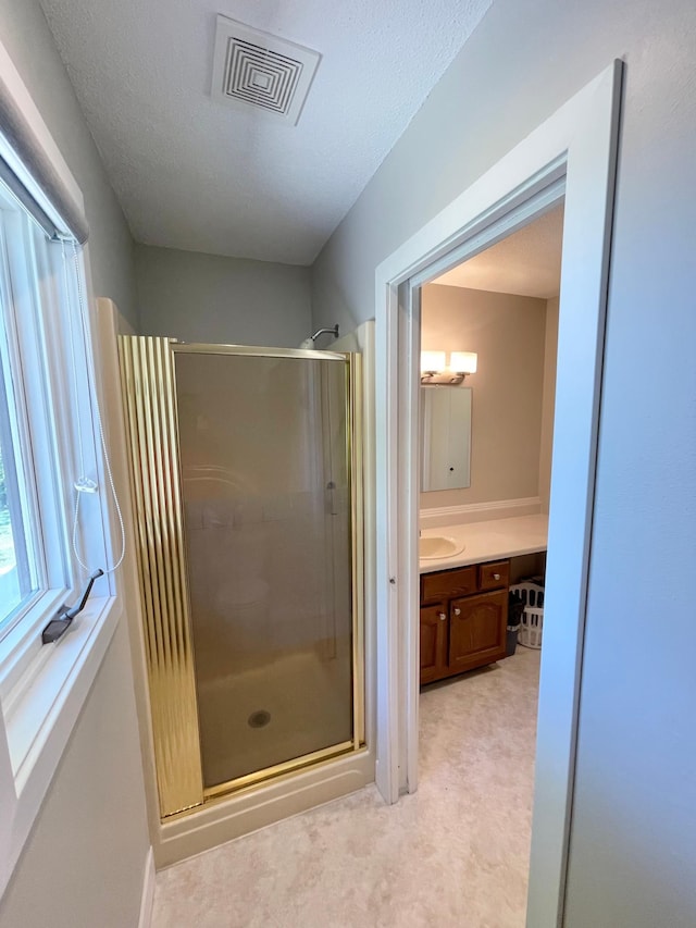 402 Range Rd, Springfield, MN 56087 - full bath with a shower stall and vanity
