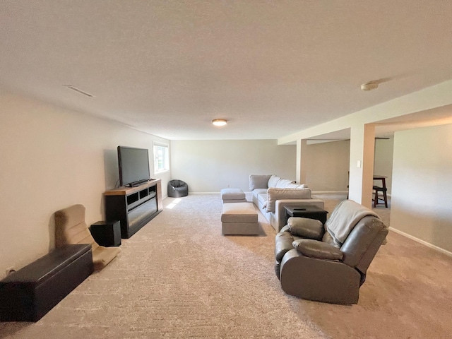 402 Range Rd, Springfield, MN 56087 - carpeted living room with baseboards
