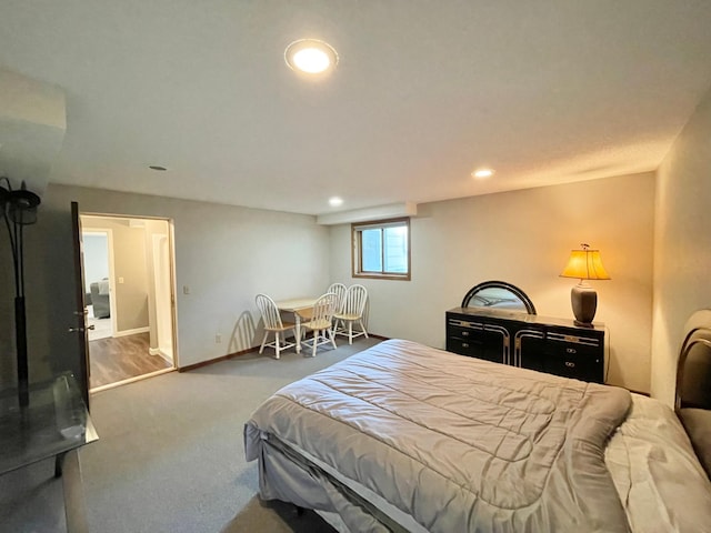 402 Range Rd, Springfield, MN 56087 - bedroom with carpet floors and recessed lighting