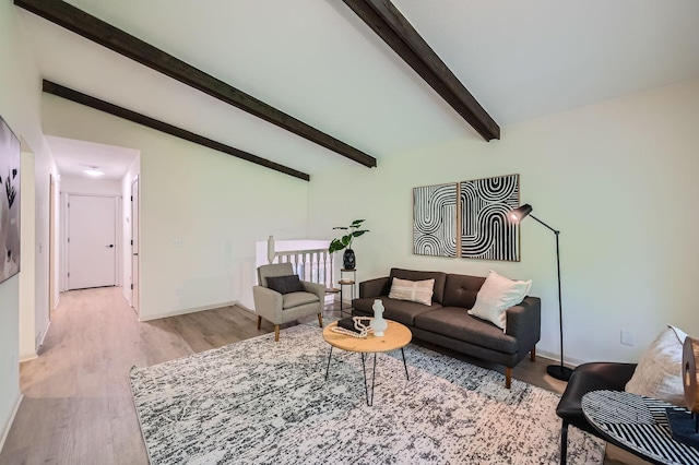 8222 Brandywine Pkwy, Brooklyn Park, MN 55444 - living room featuring wood finished floors and baseboards