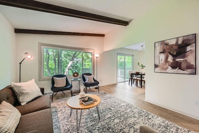 8222 Brandywine Pkwy, Brooklyn Park, MN 55444 - living area featuring wood finished floors