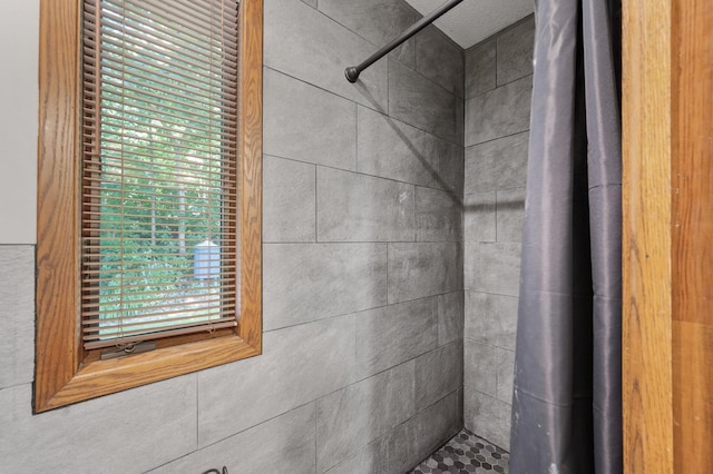 1322 Bidwell St, West Saint Paul, MN 55118 - bathroom with tiled shower