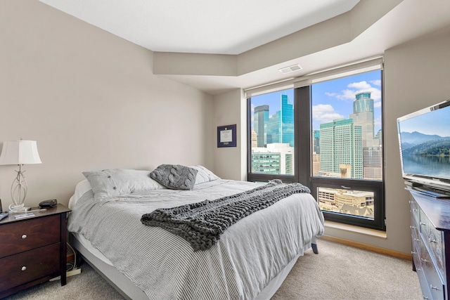 500 Grant St Unit 2109, Minneapolis, MN 55404 - bedroom featuring light carpet