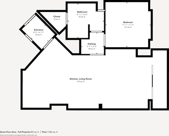 500 Grant St Unit 2109, Minneapolis, MN 55404 - view of floor plan / room layout