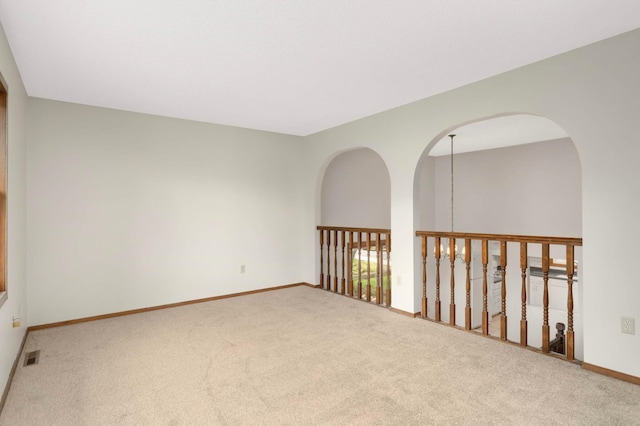 5698 Turtle Lake Rd, Shoreview, MN 55126 - unfurnished room with carpet flooring and baseboards