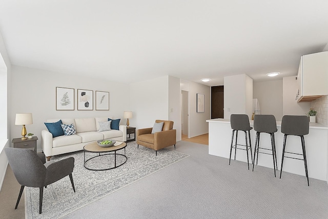 15 1st St Unit A307, Minneapolis, MN 55401 - living area with light carpet