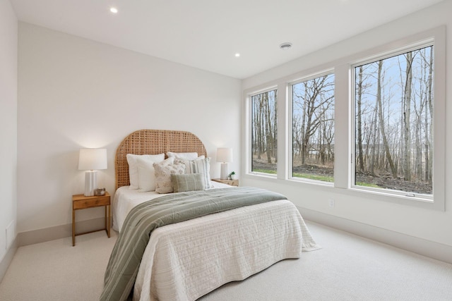 6176 Broadview Ave, Credit River Twp, MN 55372 - bedroom featuring carpet, multiple windows, and recessed lighting