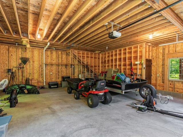 13598 Ox Cove Trl, Crosslake, MN 56442 - garage featuring a garage door opener