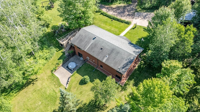 589 Seboe Rd, Wrenshall Twp, MN 55797 - view of subject property featuring a tree filled landscape